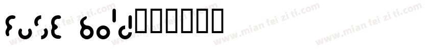 Fuse Bold字体转换